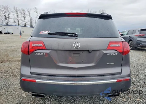 2011 Acura Mdx Advance z USA, uszkodzony, nr VIN 2HNYD2H71BH536792